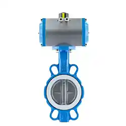 Pneumatic Carbon Steel WCB Butterfly Valve